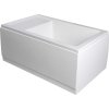 Polysan JAZZ sedací vana 120x75x39cm, bílá 72913
