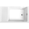 Polysan JAZZ sedací vana 120x75x39cm, bílá 72913