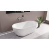 Polysan REDUTA volně stojící vana litý mramor 171x81x46cm, bílá 72842