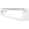 Polysan PROJEKTA R asymetrická vana 160x80x44cm, bílá 21111