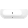 Polysan ASTRA O oválná vana 165x75x48cm, bílá 35611