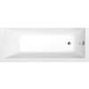 Polysan NOEMI obdélníková vana 160x70x39cm, bílá 71707