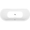 Polysan VIVA O oválná vana 185x80x47cm, bílá 72179