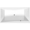 Polysan QUEST obdélníková vana 180x100x49cm, bílá 78511