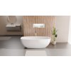 Polysan IPANEMA volně stojící vana litý mramor 168x72x49cm, bílá 69911