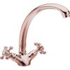 Sapho ANTEA stojánková dřezová baterie, výška 265mm, růžové zlato 3117
