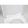 Sapho LENA WC sedátko, Soft Close, Easy Take, antibakteriální, bílá 1703-113