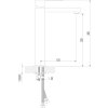 Sapho LATUS 25 stojánková umyvadlová baterie vysoká, chrom 1102-04