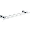 Aqualine APOLLO dvojitý držák ručníků 550mm, chrom 1416-11