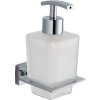 Aqualine APOLLO dávkovač mýdla, 200ml, mléčné sklo, chrom 1416-19