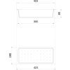 4623499 8596142053643 sinks cednik cerny polykarbonat draw