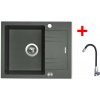 4478061 8596142054879 sinks linea 600 xc titanium elasta nerez cerna