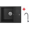 4478319 8596142055142 sinks amanda 650 metalblack elasta nerez cerna