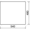 127948 sinks cube 560 horni montaz