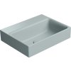 GSI NUBES keramické umývátko 40x32cm, bez otvoru, ghiaccio mat 9684015