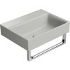GSI NUBES keramické umývátko 40x32cm, bez otvoru, cenere mat 9684017