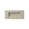 GSI PURA keramické umyvadlo Slim 102x46cm, bez otvoru, creta mat 8886008