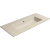 GSI PURA keramické umyvadlo Slim 102x46cm, bez otvoru, creta mat 8886008