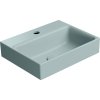 GSI NUBES keramické umývátko 40x32cm, broušená spodní hrana, ghiaccio mat 96849115