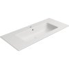 GSI PURA keramické umyvadlo Slim 102x46cm, bílá mat 8886109