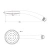 Sapho Ruční sprcha, průměr 80mm, ABS/chrom 2755