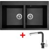 4289320 8596142047932 sinks amanda 860 duo metalblack mix 3 p gr