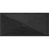 GSI Keramická sprchová vanička, obdélník 170x80x2cm, černá mat 46170826