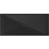 GSI Keramická sprchová vanička, obdélník 180x80x2cm, černá mat 46180826
