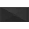 GSI Keramická sprchová vanička, obdélník 180x90x2cm, černá mat 46180926