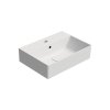 GSI KUBE X keramické umyvadlo 50x37cm, bílá mat 9447109