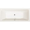 Polysan KRYSTA obdélníková vana 180x80x39cm, ivory 71710.40