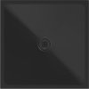 GSI Keramická sprchová vanička, čtverec 90x90x2cm, černá mat 46090926
