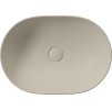 GSI PURA keramické umyvadlo na desku, 50x35cm, creta mat 886008