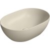 GSI PURA keramické umyvadlo na desku, 50x35cm, creta mat 886008