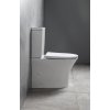 Bruckner LEON WC kombi, Rimless, spodní/zadní odpad, bílá 201.437.4