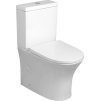 Bruckner LEON WC kombi, Rimless, spodní/zadní odpad, bílá 201.437.4