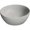 GSI PURA keramické umývátko na desku, průměr 32cm, cenere mat 885417