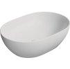 GSI PURA keramické umyvadlo na desku, 50x35cm, bílá mat 886009