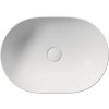 GSI PURA keramické umyvadlo na desku, 50x35cm, bílá mat 886009