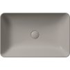 GSI NUBES keramické umyvadlo na desku 60x38cm, tortora mat 903605