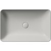GSI NUBES keramické umyvadlo na desku 60x38cm, cenere mat 903617