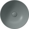 GSI NUBES keramické umyvadlo na desku průměr 40cm, agave mat 903904