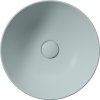 GSI NUBES keramické umyvadlo na desku průměr 40cm, ghiaccio mat 903915