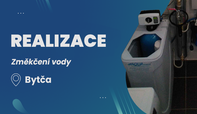 Realizace - instalace úpravny vody Aquatip 1650 25L + potrubní filtr Aquatip + UV lampa Aquatip V40 + samopreplachovací mechanický filtr 11L, Bytča