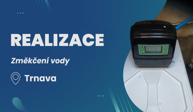 Realizace - instalace změkčovače BNT 790 Crystal 1035 + trubkový filtr AQUAtip® TRIO, Trnava