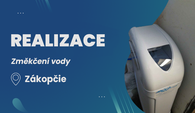 Realizace - instalace úpravny vody + UV lampa VIQUA VH200/2 + potrubní filtr Aquafilter H10B, Zákopčí