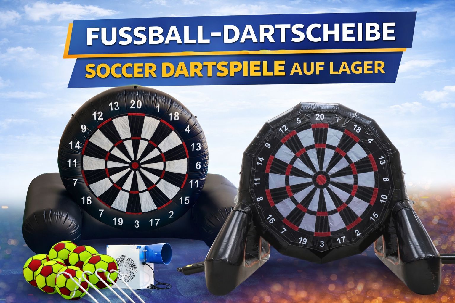 FUSSBALL DART Spiele auf Lager zum Verkauf
