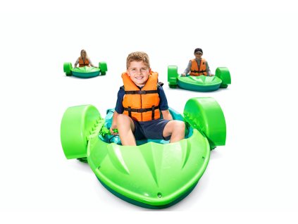 Kinder-Tretboot für Kinder – bunte Wasserattraktion für Seen und Freibäder