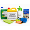 Hygiene-Set zur Pflege von Attraktionen