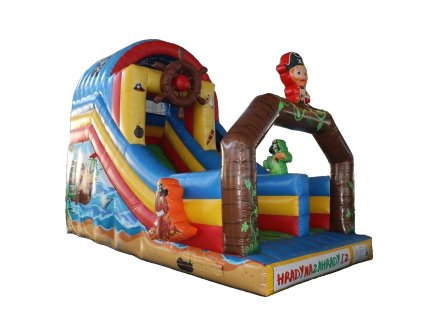 Felfújható csúszda Pirat